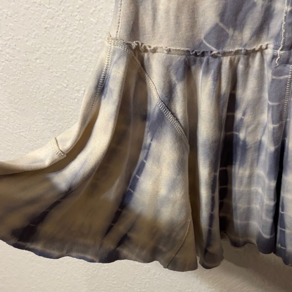 Free People Tie Dye Drop Waist Mini Dress XS - Picture 6 of 7
